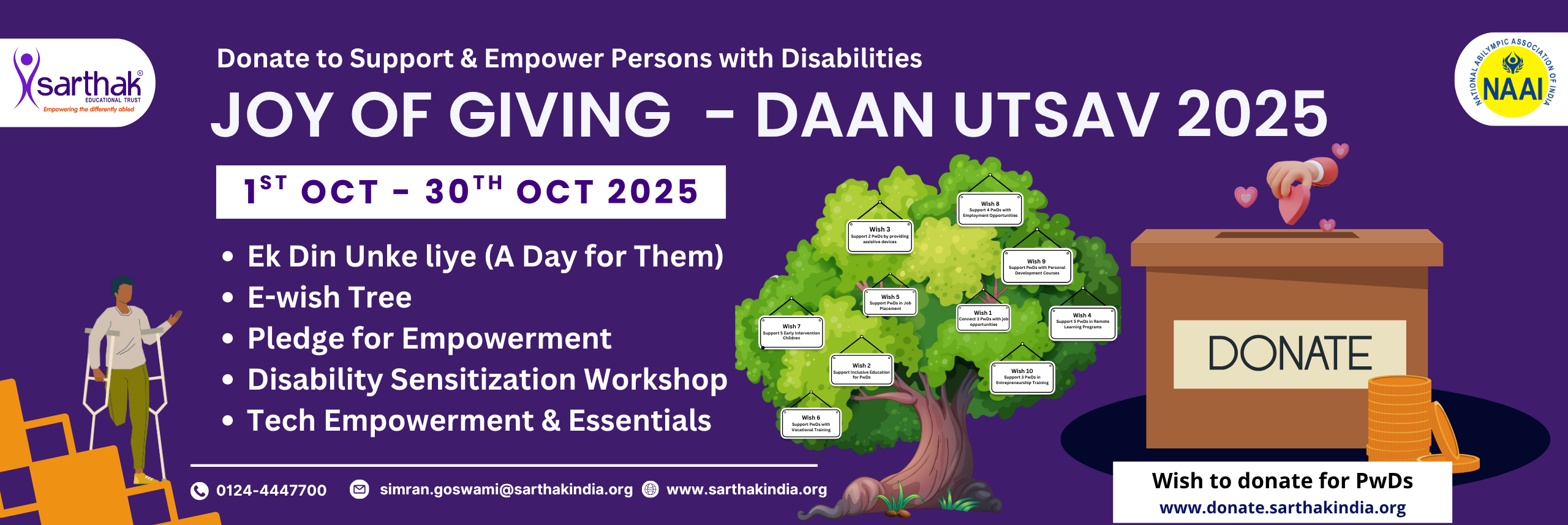 Joy of Giving Week - Daan Utsaav
